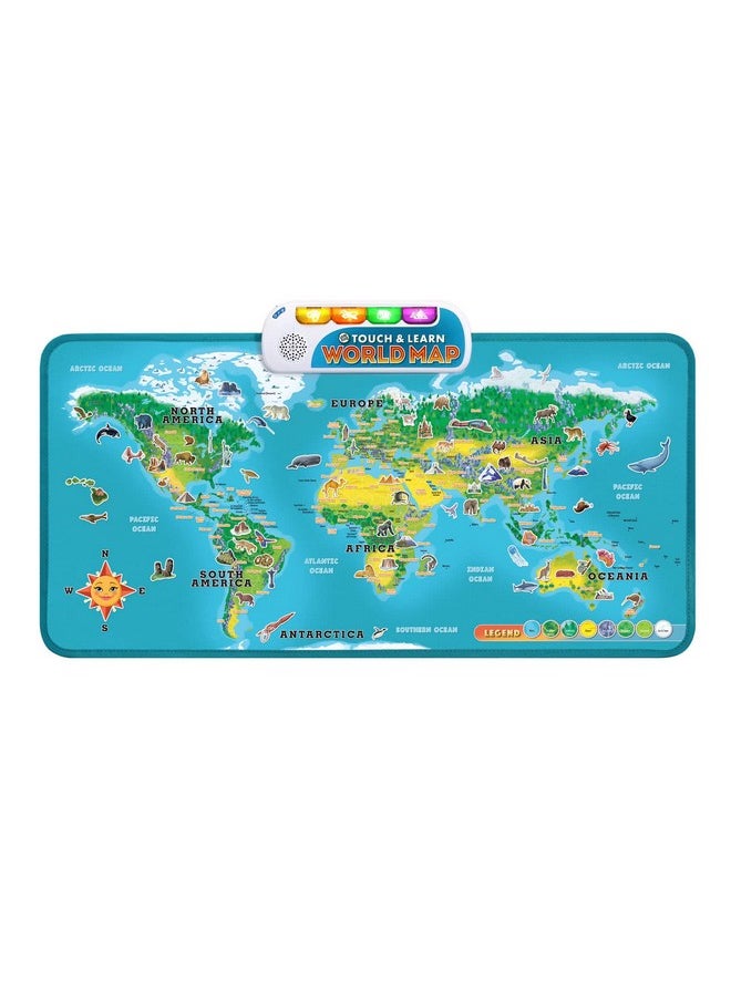 Leap Frog Leapfrog Touch & Learn World Map (English Version)  - Image 1