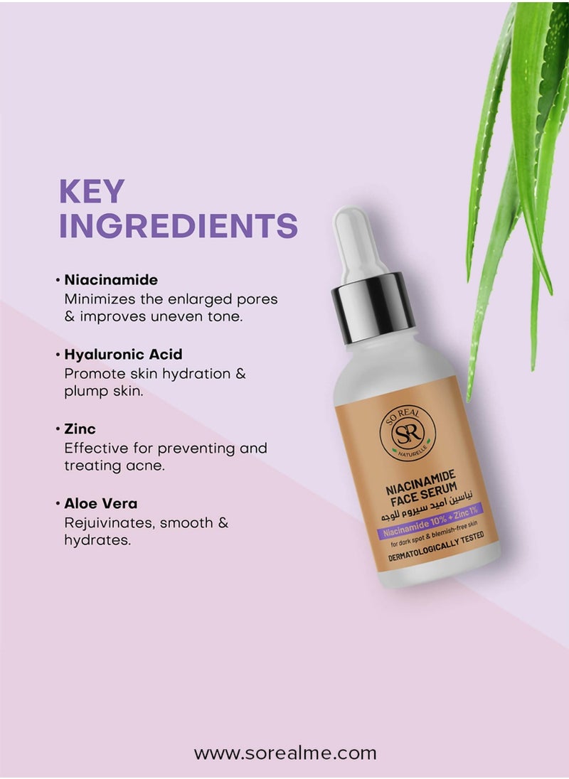 SO REAL Niacinamide Face Serum  - Image 2