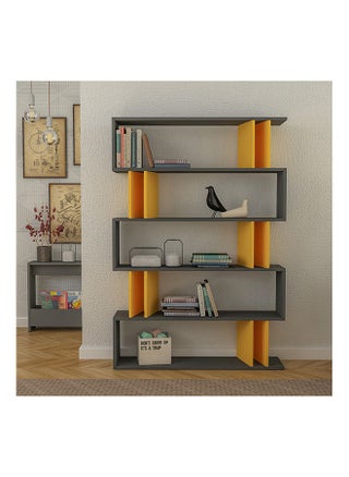 Dark Grey/Mustard