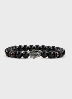 Seventy Five 3 Pack Plaited Hamsa Bracelet Set  - Image 4