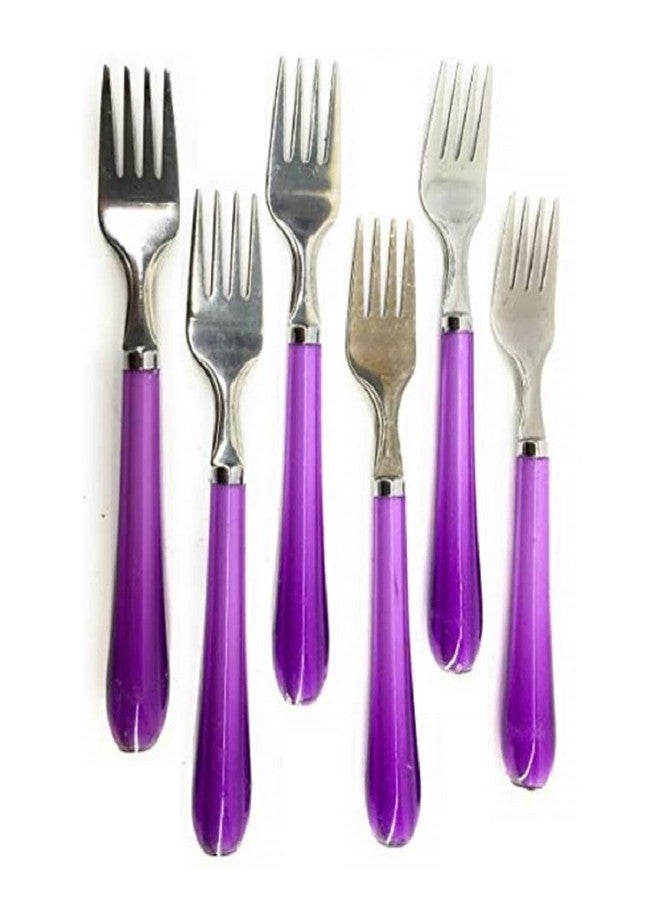 First front Dinner Handle Fork and Multicolour, (Pack of 1) - Image 1