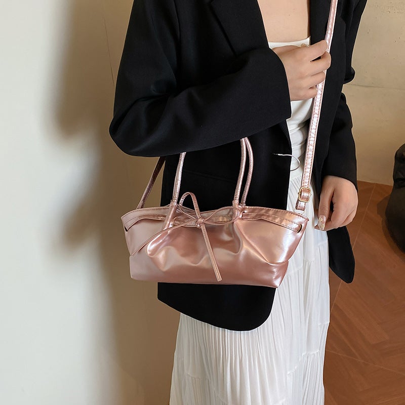 Large-Capacity Bag For Women 2025 Spring New Niche Design Foreign Style Women'S Shoulder Crossbody Bag Tote Bag - Image 4