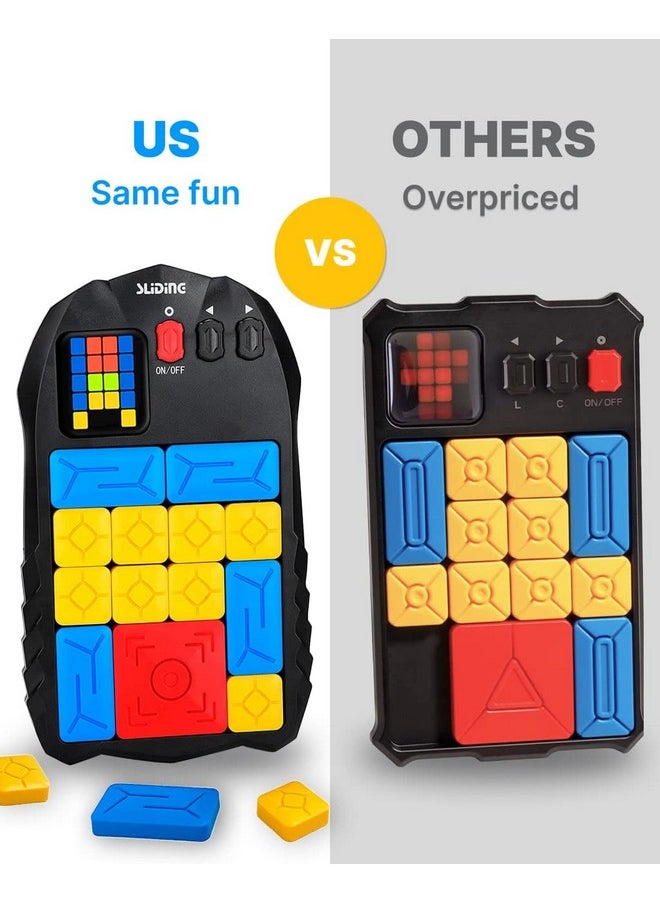 Skywin - Klotski Puzzle Game - 500 Entertaining Fun & Mind Training Iq Puzzles - Unblock Super Slide Electronic Sliding Puzzle Brain Game Toy - Image 1