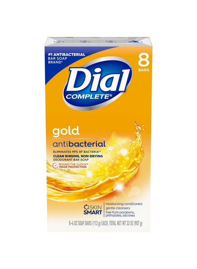Dial صابون مضاد للبكتيريا ذهبي 4 أونصة 8 قطع - Image 2