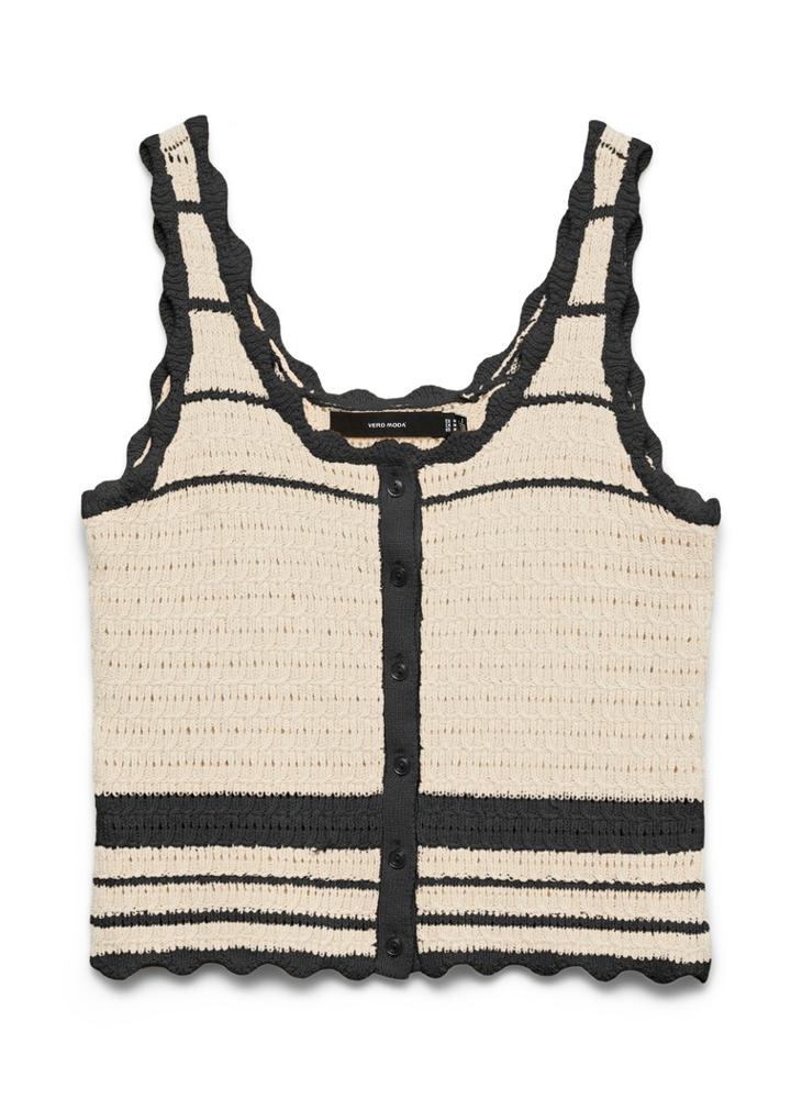 VERO MODA Casual Sleeveless U Neck Sweater - Image 5