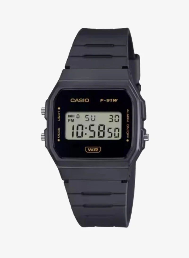 Casio Unisex Resin Digital Watch F-91WB-8ADF - 35.2 mm