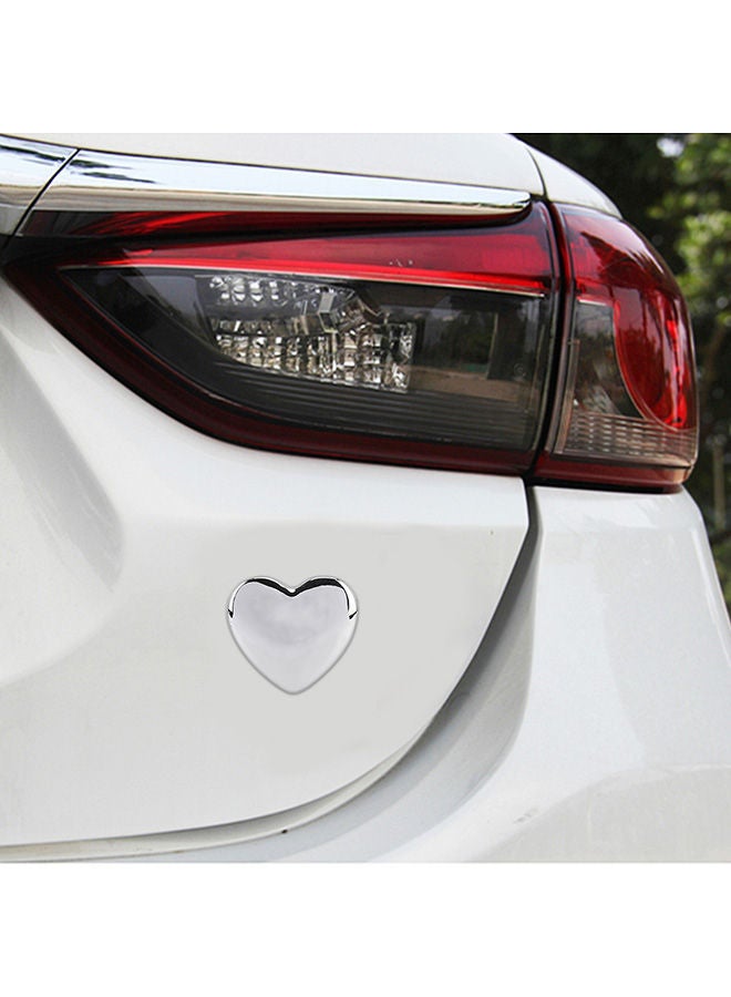 نيبمينينت ملصق زينة معدني على شكل قلب لهيكل السيارة - Image 3