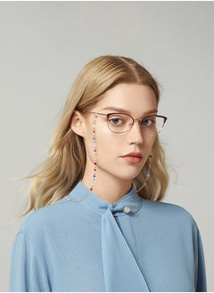 roaiss Eyeglass Chain for Women Eyewear Strap Holders around Neck Mask Lanyard Colorful Crystal Beaded Reading Glasses Cords Retainer  - Image 3