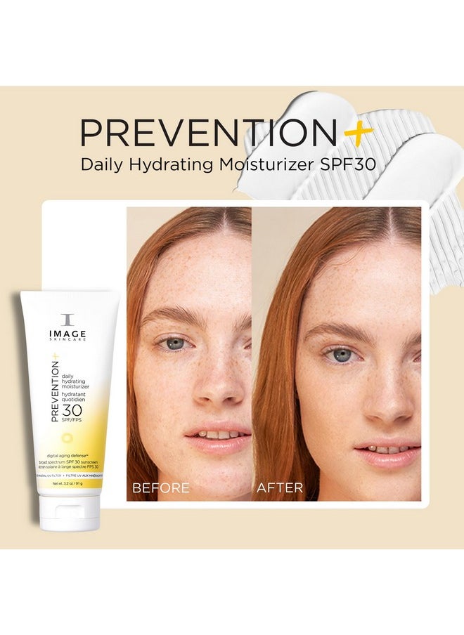 IMAGE SKINCARE , Prevention+ Daily Hydrating Moisturizer Spf 30, Zinc Oxide Face Sunscreen Lotion With Sheer Finish, Amazon Exclusive, 3.2 Oz  - Image 2