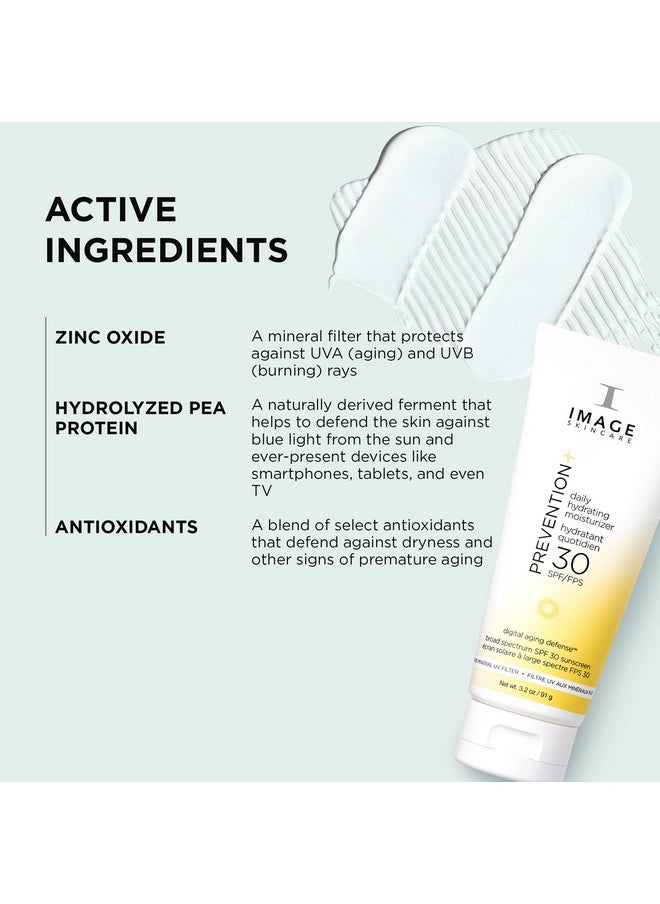 IMAGE SKINCARE , Prevention+ Daily Hydrating Moisturizer Spf 30, Zinc Oxide Face Sunscreen Lotion With Sheer Finish, Amazon Exclusive, 3.2 Oz  - Image 4