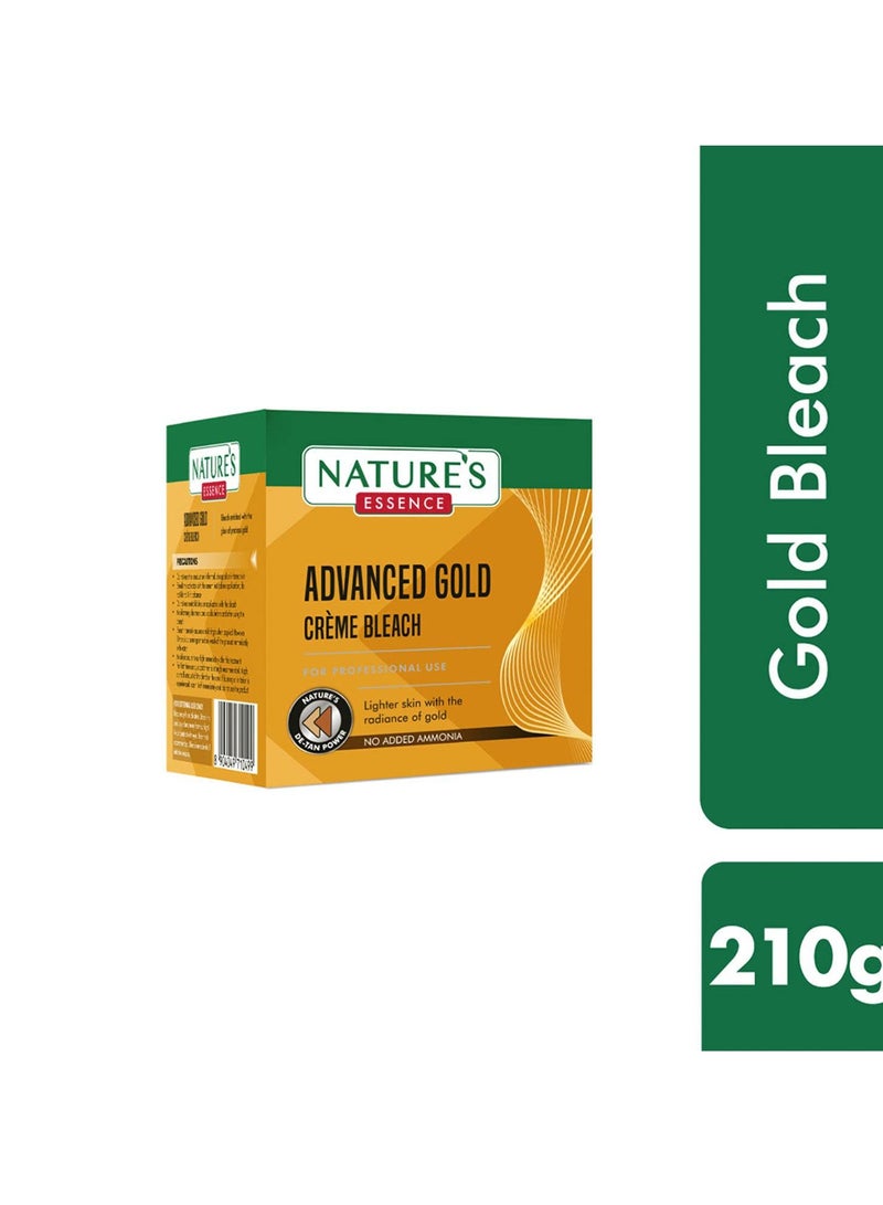 Nature's Essence Advanced Gold Creme Bleach, 210 gm - Image 2