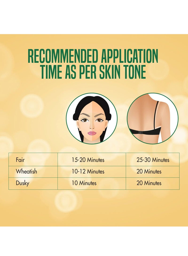 Nature's Essence Advanced Gold Creme Bleach, 210 gm - Image 3