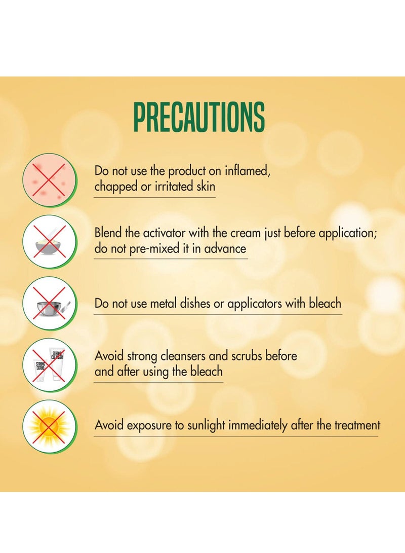 Nature's Essence Advanced Gold Creme Bleach, 210 gm - Image 5