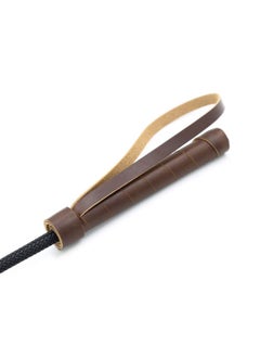 SYOSI Riding Crop 18inches Leather Horse Whip Horse Whip With Anti-Slip Grip Gel Handle Equestrianism Whips for Stage Performance Racing Cosplay Costume Accessories  - Image 2