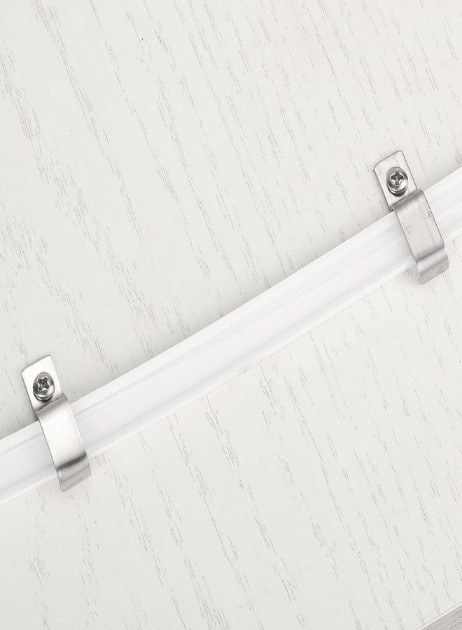 ميكسينيتي MECCANIXITY 30 قطعة من حزام الأنابيب الصلب مناسب لشريط/كابل مقاس 8 × 16 مم، مشبك حزام كابل على شكل حرف U من الفولاذ المقاوم للصدأ بفتحة واحدة لتثبيت الأنابيب والأسلاك والحبال والأنابيب - Image 5