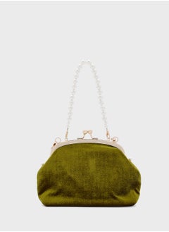 Khizana Pearl Handle Clutch Bag  - Image 2