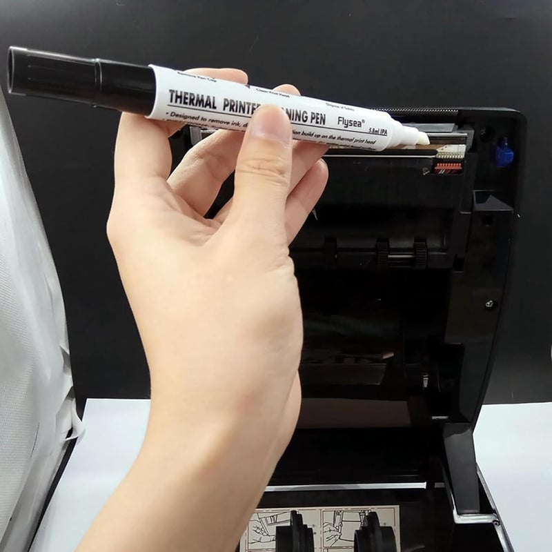 GREUS Thermal Printer Cleaning Pens Print Head Maintenance Cleaning for Card Printer Cleaning Kit Pack of 5 - Image 1
