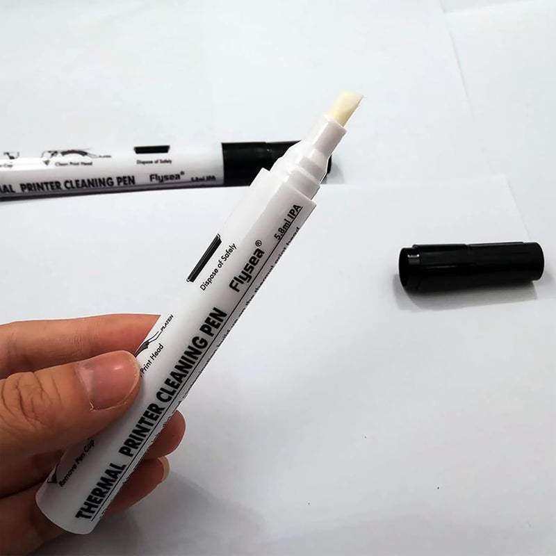 GREUS Thermal Printer Cleaning Pens Print Head Maintenance Cleaning for Card Printer Cleaning Kit Pack of 5 - Image 3