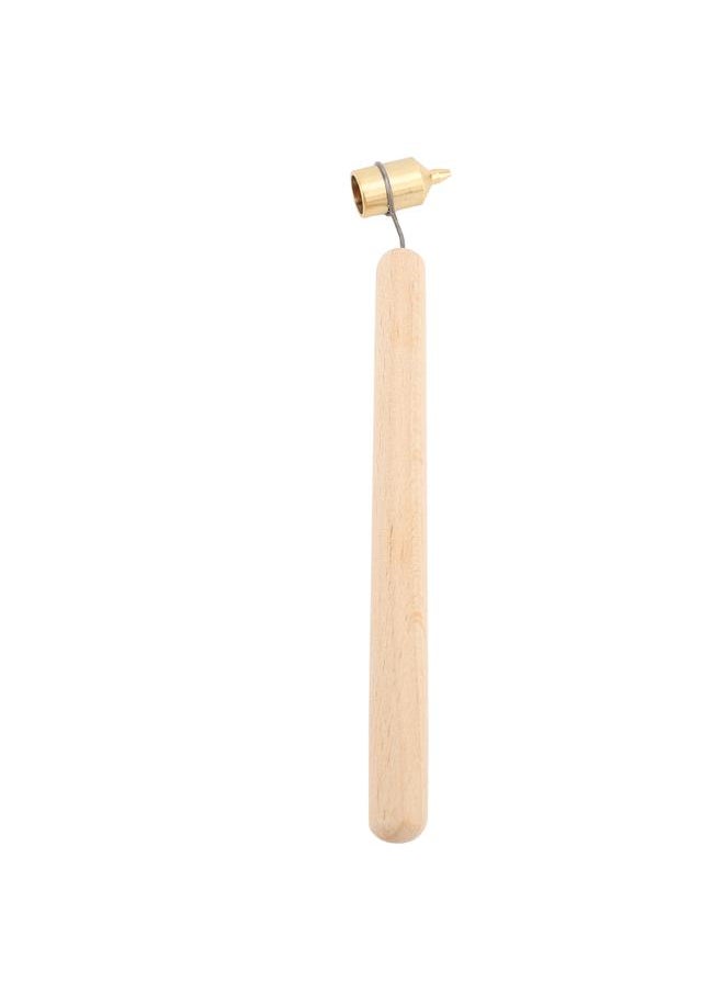 Thoraya Fine Line Painting Pen Professional Wooden Handle Retro 0.3mm Slanting Fine Line Paint Pen for Rock Chips and Scratch Repair  - Image 1