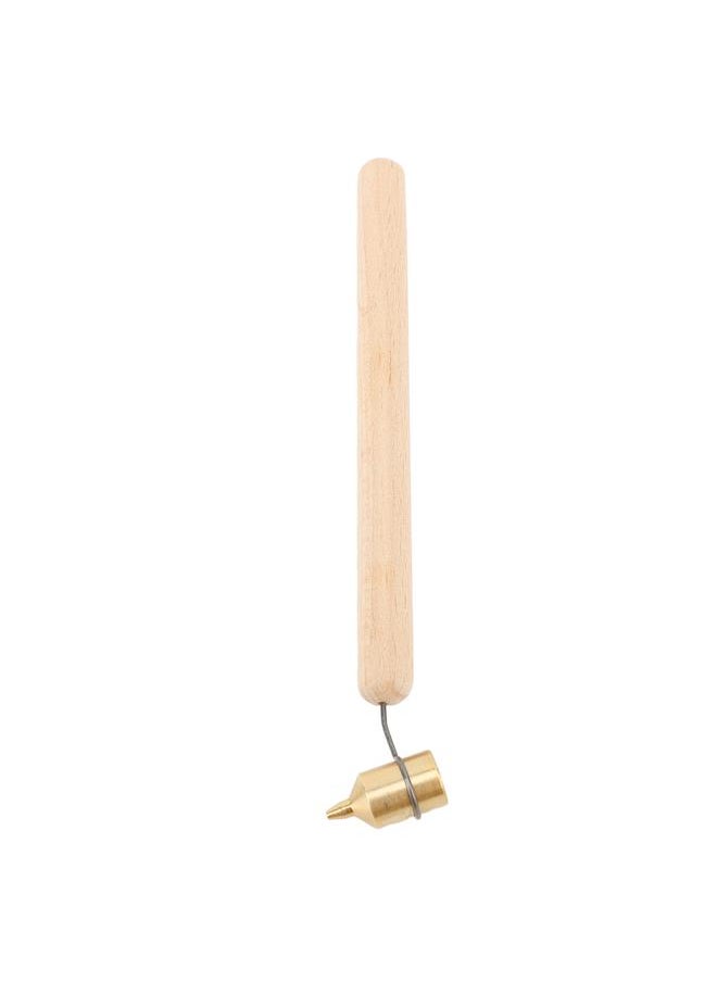 Thoraya Fine Line Painting Pen Professional Wooden Handle Retro 0.3mm Slanting Fine Line Paint Pen for Rock Chips and Scratch Repair  - Image 2