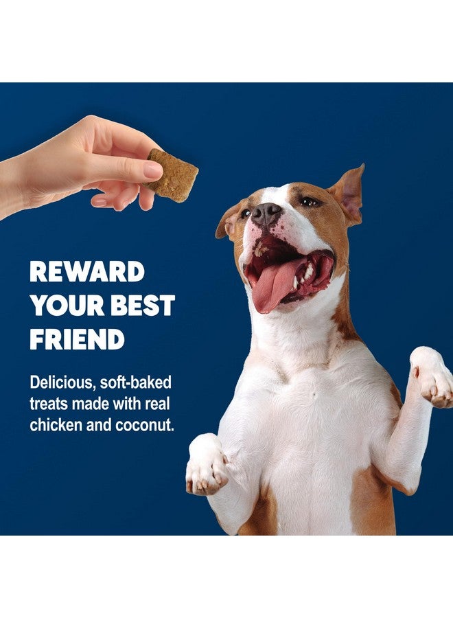 بلو بافلو مكافآت بينيبارز من بلو بافالو لدعم بشرة وفراء الكلاب، غنية بأحماض أوميغا 3 و6 الدهنية، مصنوعة من مكونات طبيعية، بنكهة الدجاج وجوز الهند الأمريكي، عبوة 9 أونصات - Image 5