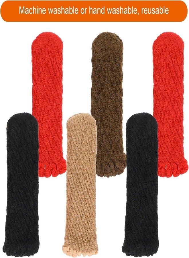 xinxingin 6PCS Door Handle Protector for Home, Door Stopper for Kids Safety, Wall Protector from Door, Universal Door Handle Cover, 3.7in, Door Bumper Wall Protector for Furniture Protection - Image 3
