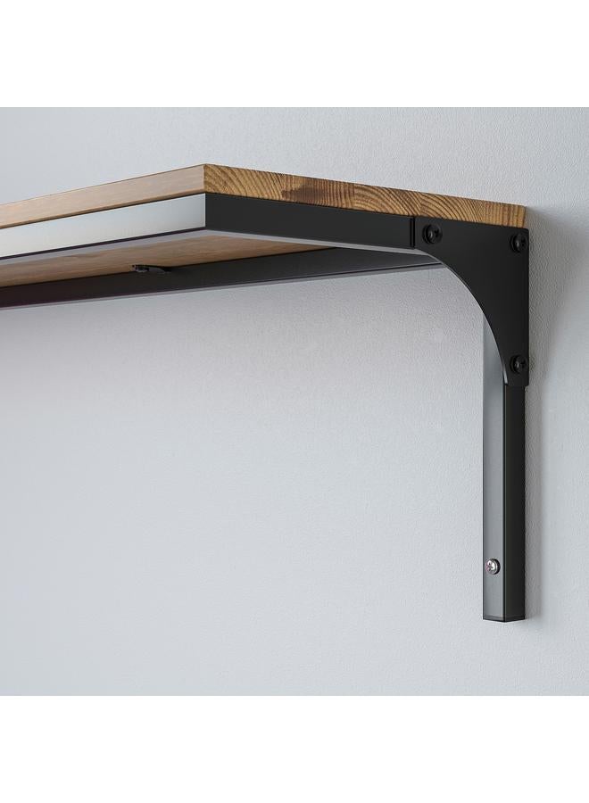 Zaboon Wall Shelf Combination, Black - Image 3