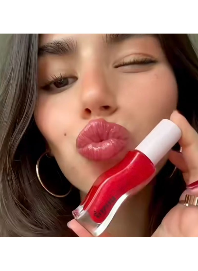 جيسو زيت شفاه جيسو بنكهة العسل - كرز على الكعكة 8 مل | أصلي، مغذي، مرطب، ذو لمعان فائق - Image 3