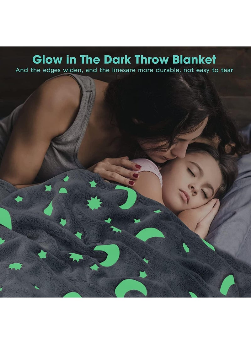 Planet of Toys - Blanket for Kids Super Soft and Cozy Blanket for Babys | Soft Baby Blanket, Soft, Breathable, Non Toxic, Skin Friendly Warm Kids Printed Blanket (Star) - Image 1