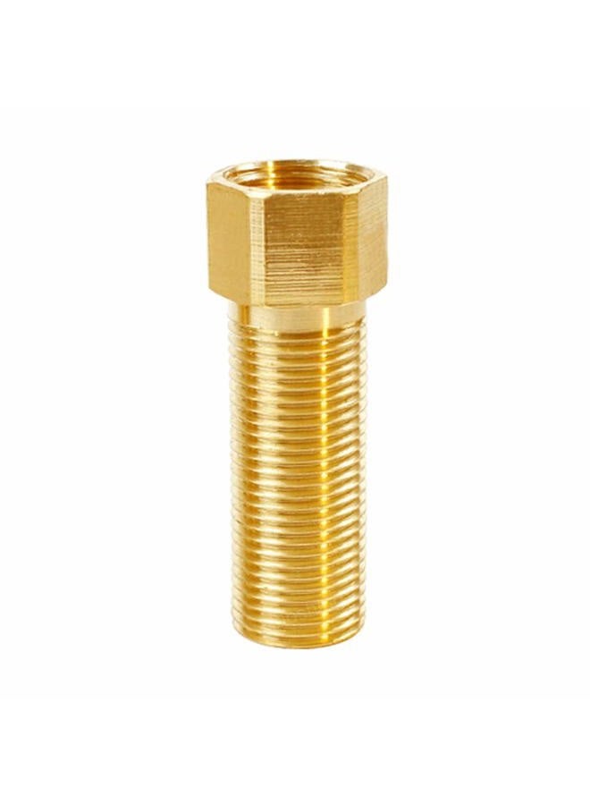 Hooshing 1/2" Female to 1/2" Male NPS Straight Thread Brass Extension Pipe Fitting, Length 2.76 Inch/70 mm - Image 4