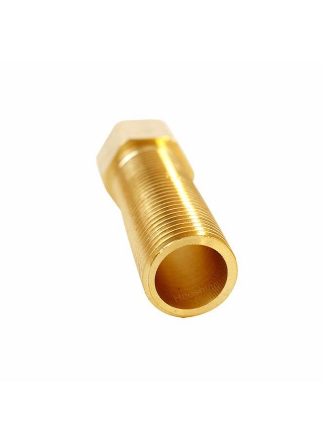Hooshing 1/2" Female to 1/2" Male NPS Straight Thread Brass Extension Pipe Fitting, Length 2.76 Inch/70 mm - Image 5