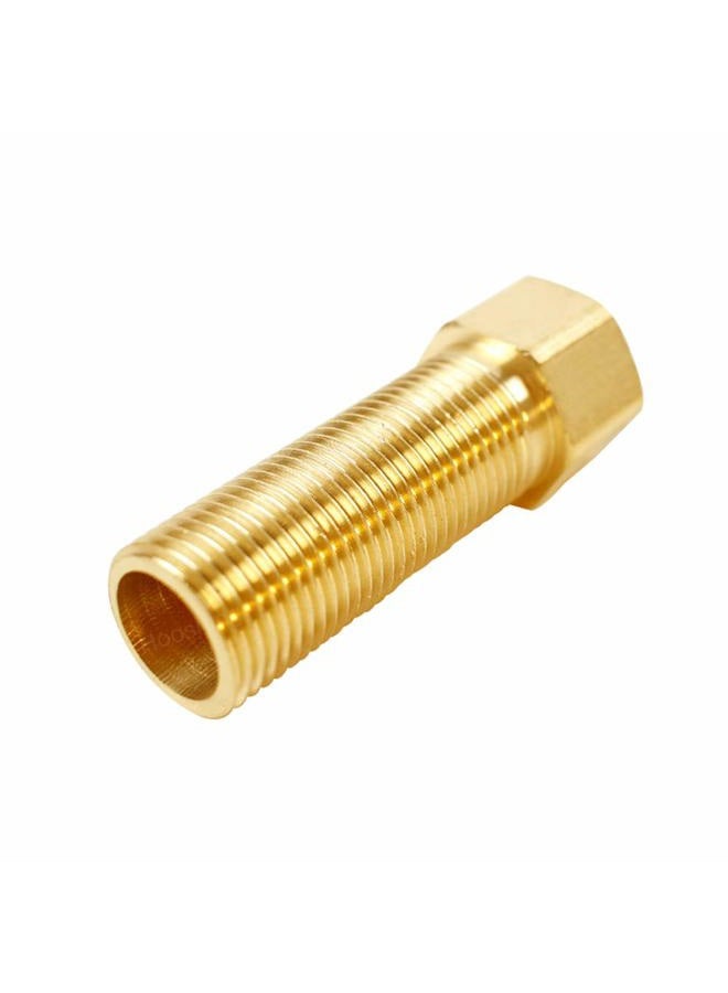 Hooshing 1/2" Female to 1/2" Male NPS Straight Thread Brass Extension Pipe Fitting, Length 2.76 Inch/70 mm - Image 3