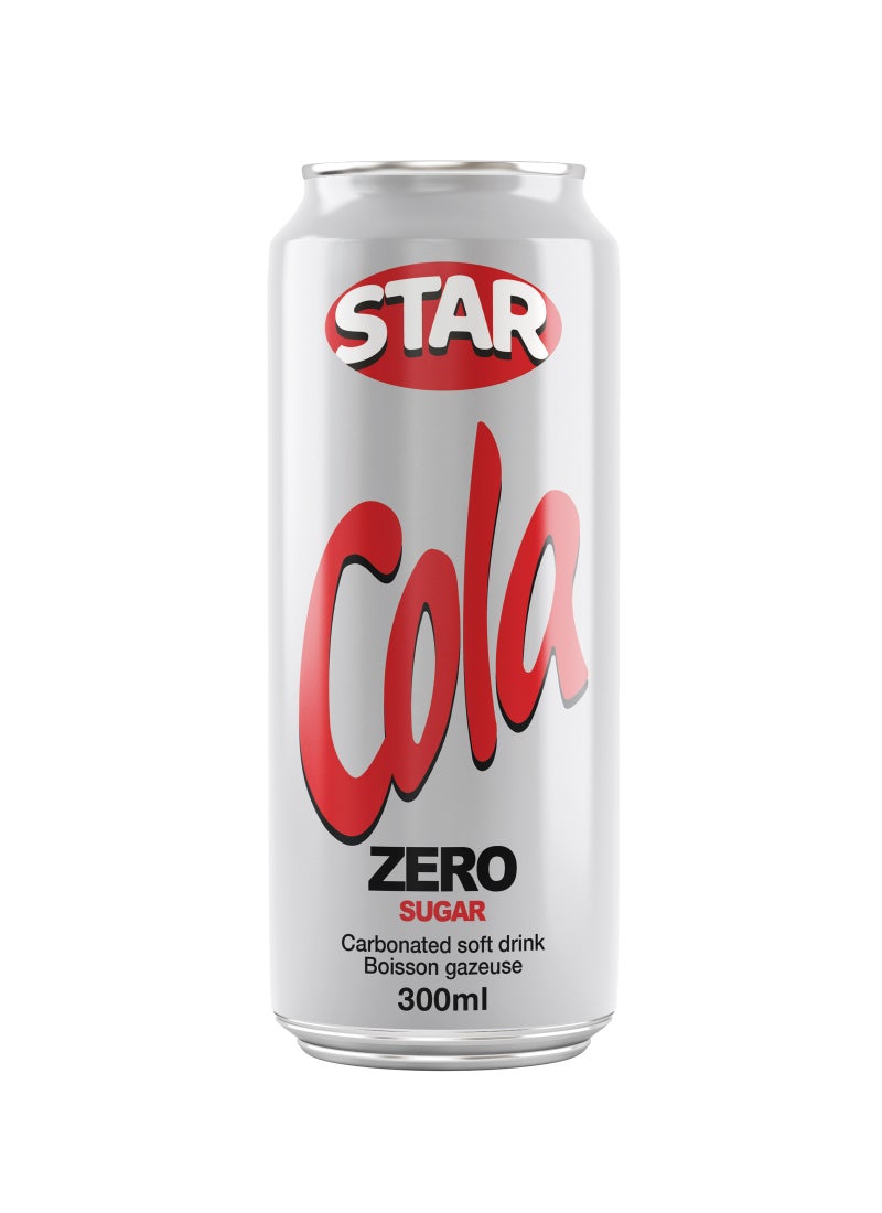 Star Zero Sugar Cola Carbonated Soft Drink Can - Image 2