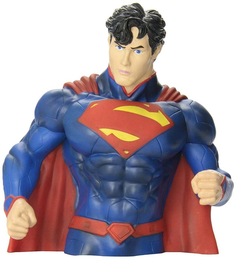 DC Shoes Monogram Superman New 52 Action Figure Bust,Multi-colored,4" - Image 5