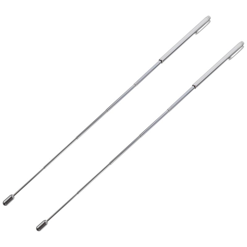 CHILDWEET Stainless Steel Dowsing Rods 2-Piece Set Flint for Outdoor Exploration Easy to Use and Carry - Image 1