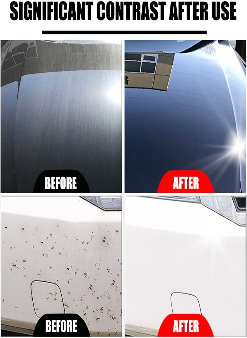 GGOOT Quick Car Coating Spray 3 In 1 Ceramic Car Coating Spray High Protection Car Shield Coating, Car Wax Polish Spray, Car Nano Cleaner, Car Exterior Restorer & Parts Refurbish Agent (100ML) - Image 4