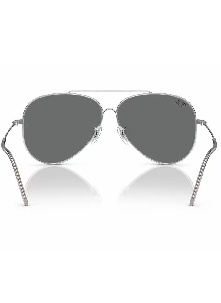 Ray-Ban Unisex Aviator Reverse Sunglasses - Lens Size:59mm - Image 5