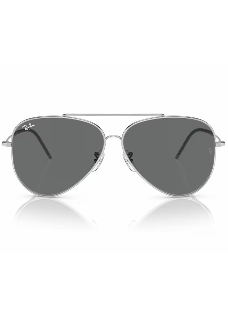 Ray-Ban Unisex Aviator Reverse Sunglasses - Lens Size:59mm - Image 2