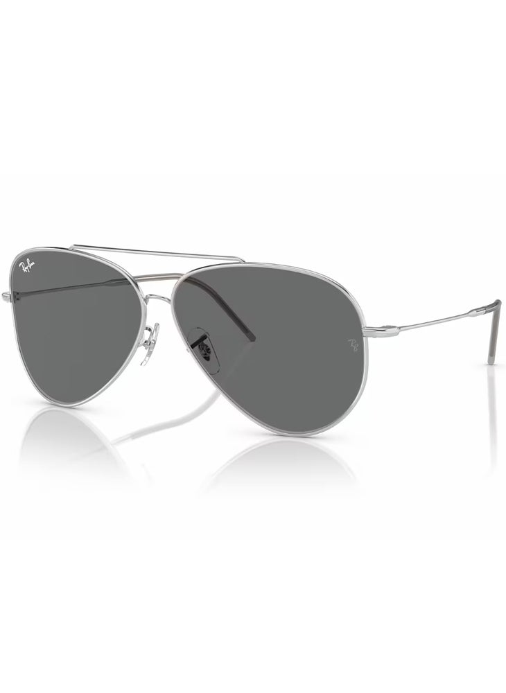 Ray-Ban Unisex Aviator Reverse Sunglasses - Lens Size:59mm - Image 3