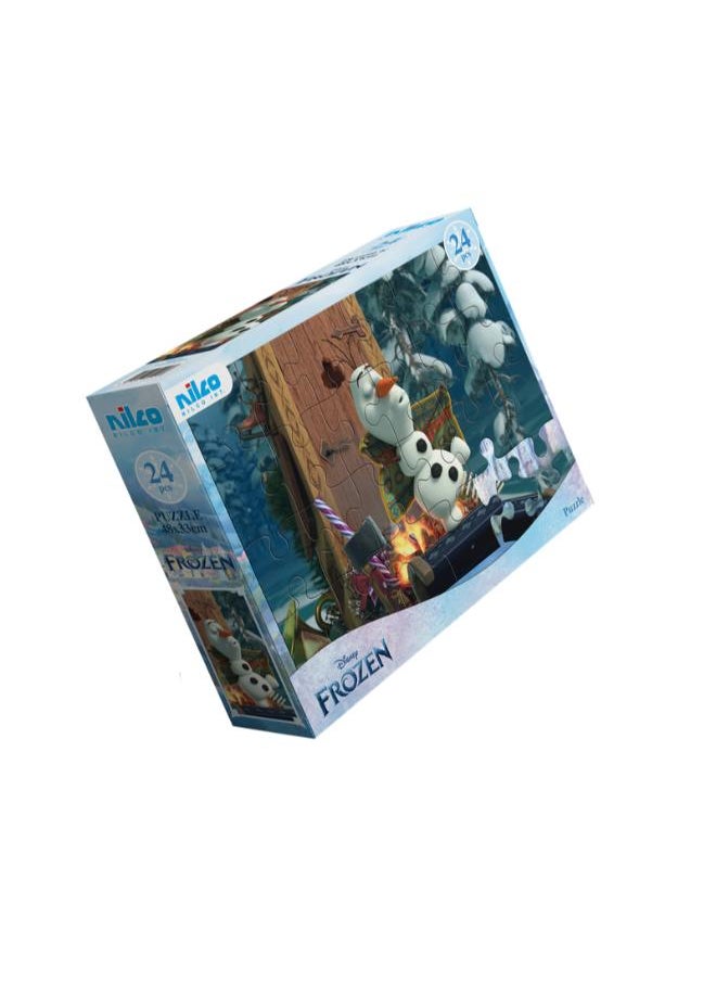 Disney - Disney puzzle Olaf-24PCS-48x33cm - Image 1