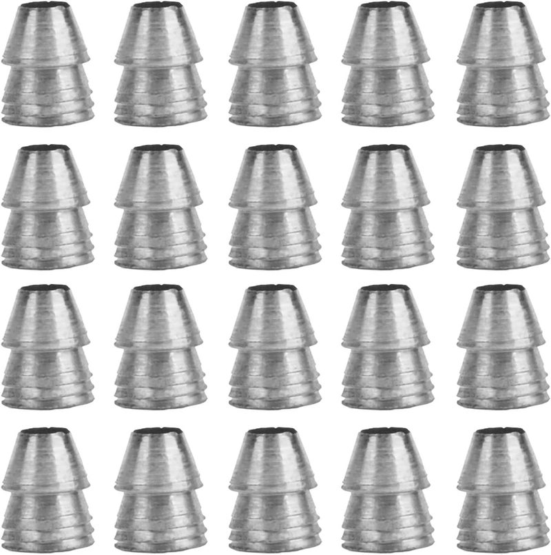 Axe Hammer Handle Wedge Kit 20 Pcs Steel Reinforcement Wedges Diameter 13mm 0 51in - Image 1