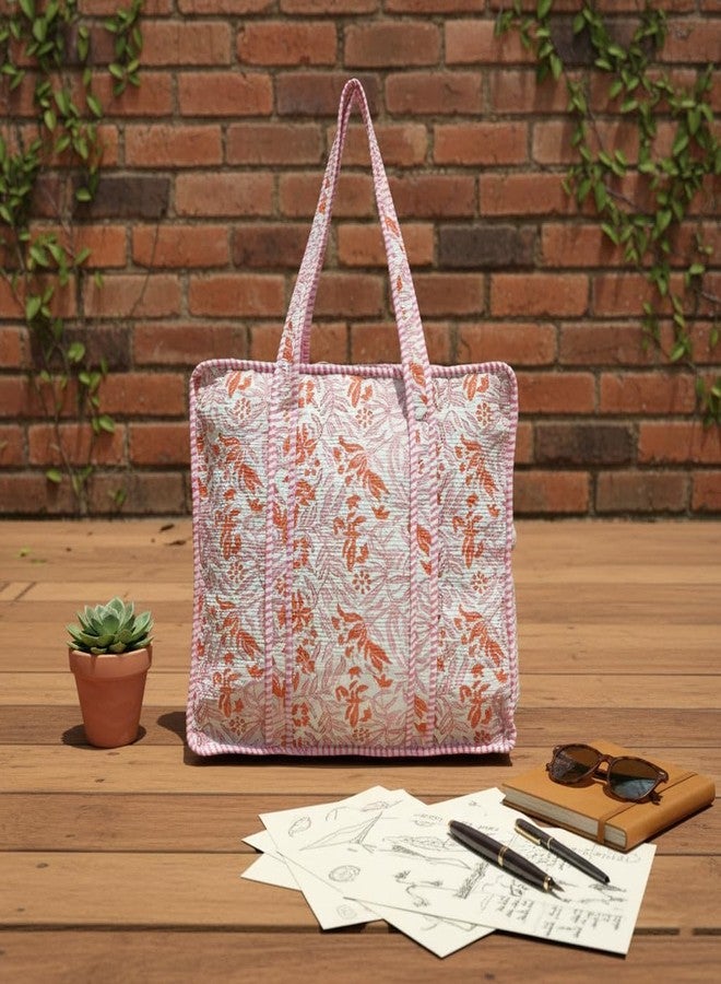 COTSILER Tote Bags Women Lightweight Travel Bag Purse Cotton Shoulder Tote Bag For Shopping Grocery & Beach Bag, Design No 19, Large - Image 3