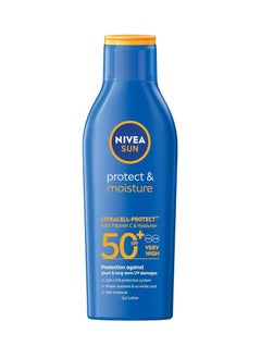 نيفيا نيفيا لوشن بروتكت آند مويستشر واقٍ من الشمس بعامل حماية من أشعة الشمس SPF 50+ 200ملليلتر 