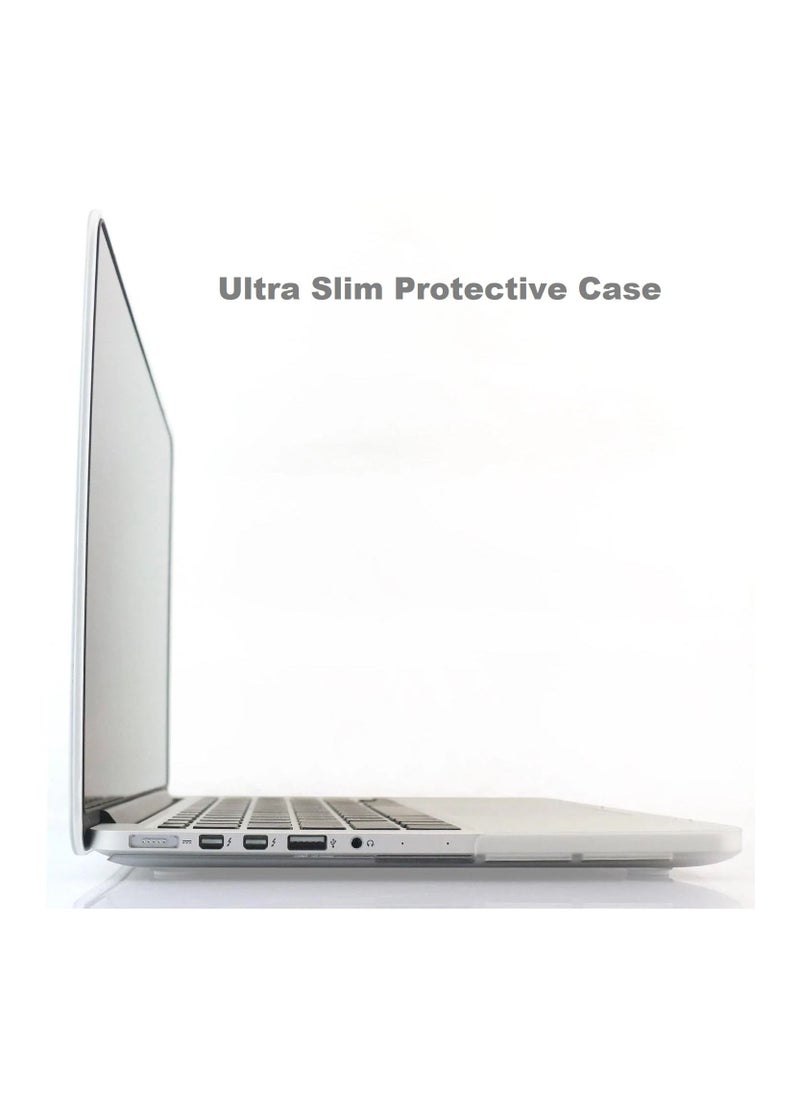 MacBook Air 13-inch Model A1369 (2011) Protective Case Hard Shell Laptop Cover Front and Back Sleeve Case Clear
