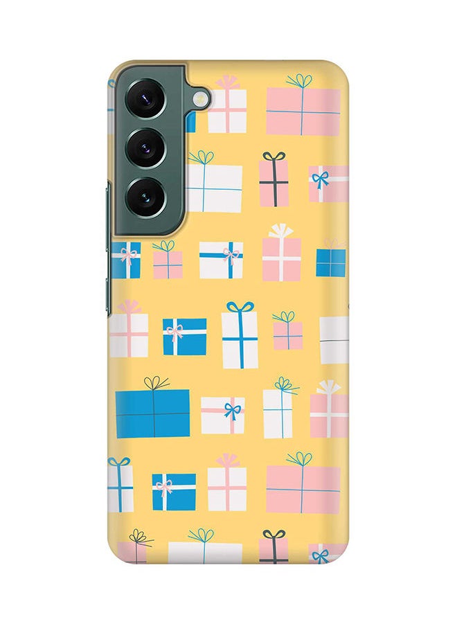 Case for Samsung Galaxy S22 5G Slim Snap Classic Series Shield Matte Finish Print - Wrapped Presents