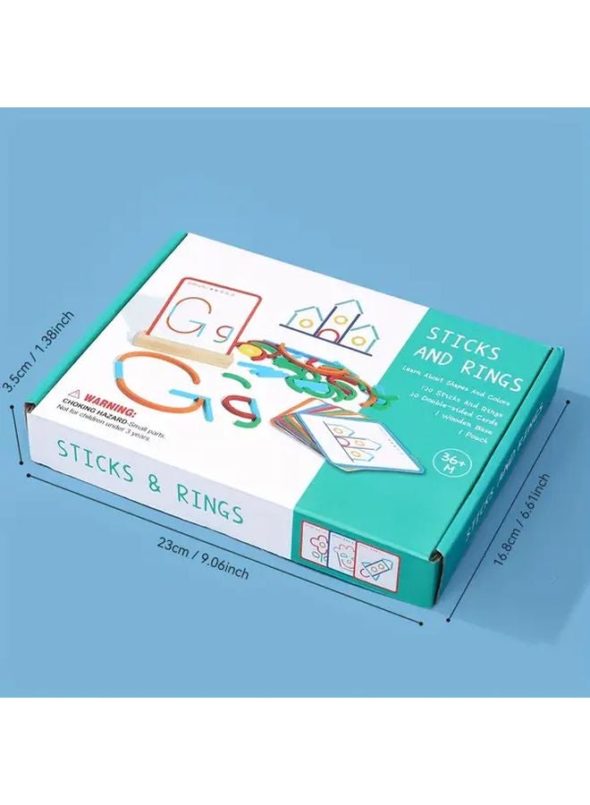 120 قطعة من ألعاب أحجار البناء التعليمية للأطفال - Image 3