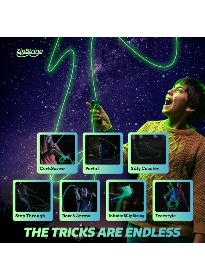 Luma The Patented Glow-in-The-Dark Toy That Flies a Loop of String, Creates Endless Shapes and Tricks Built-in LED for Glowing Fun. Perfect STEM Gift for Kids & Adults. Wonderment Awaits  - Image 5