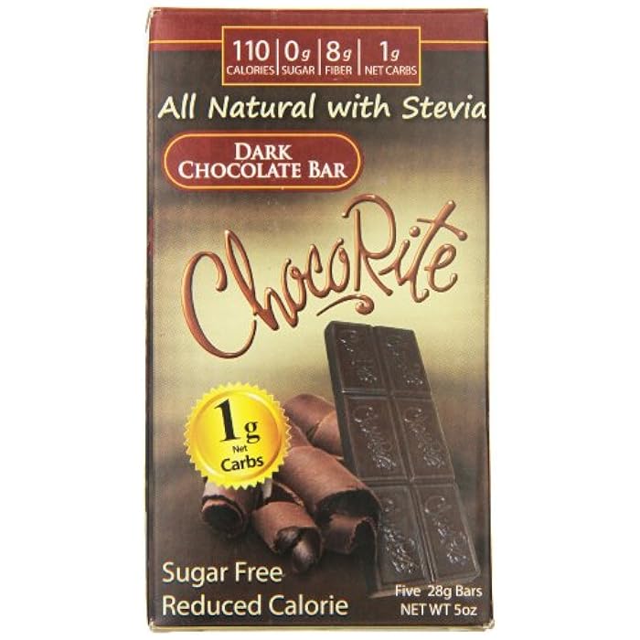 ChocoRite Dark Chocolate Bars, 5 Ounce - Image 1