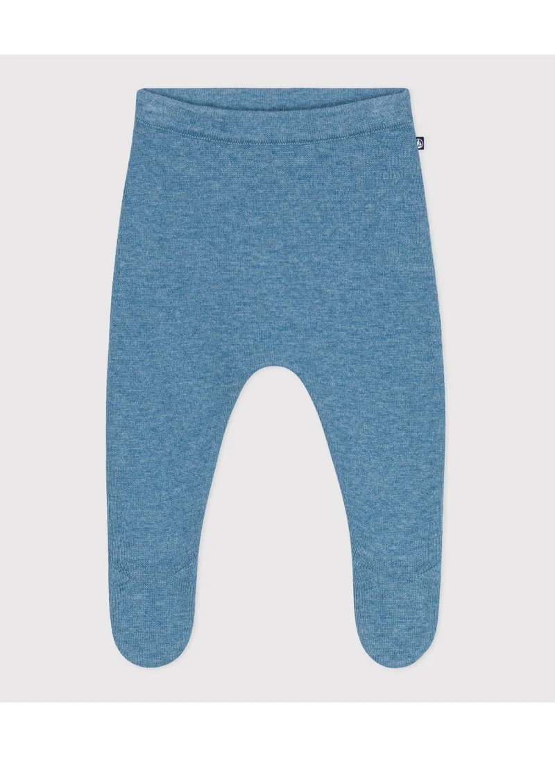 Petit Bateau Babies' trousers in a wool and cotton knit