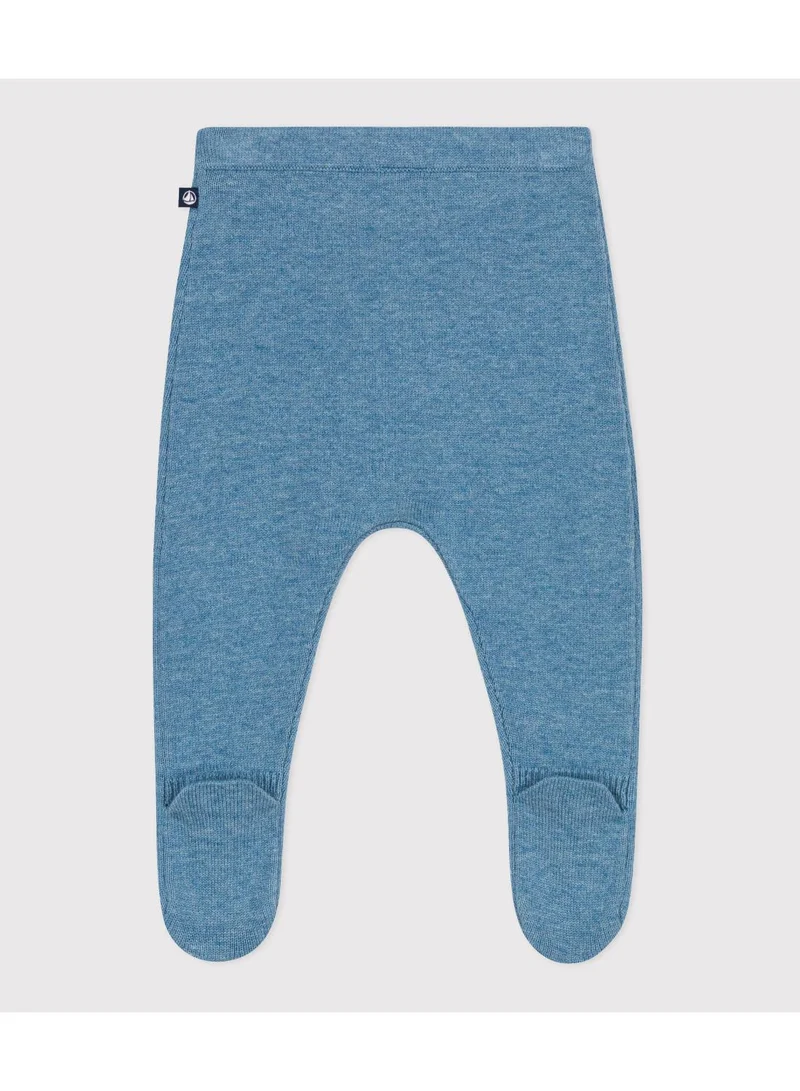 Petit Bateau Babies' trousers in a wool and cotton knit